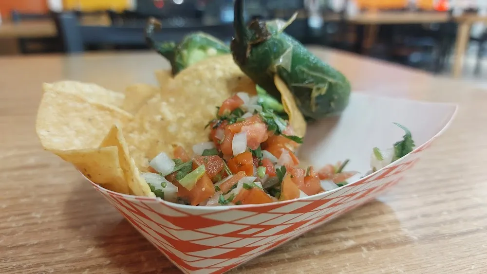Chips and Salsa with Fire-Roasted Jalapeño